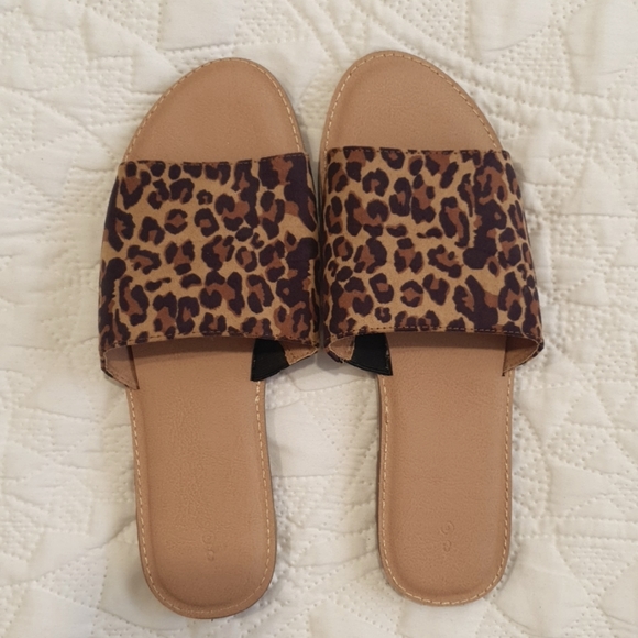 target leopard print sandals